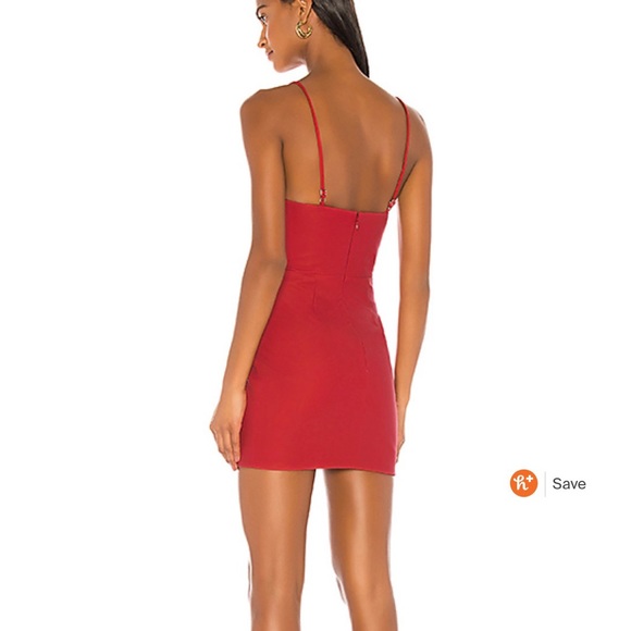 NBD Red mini dress - Picture 2 of 2